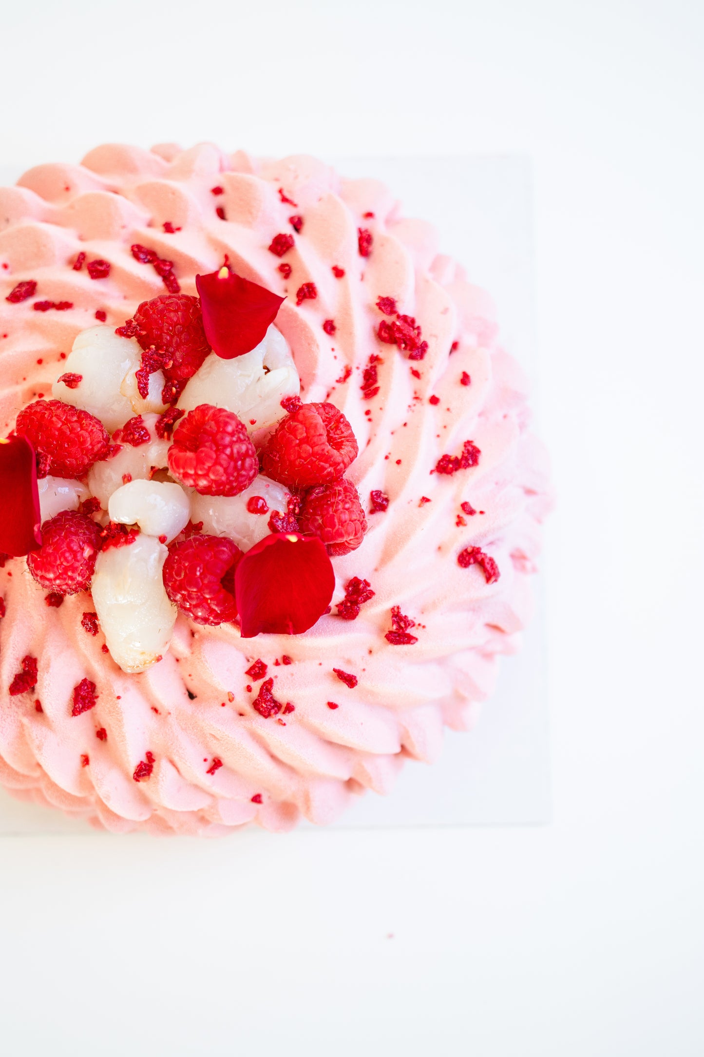 Entremet Litchi Framboise